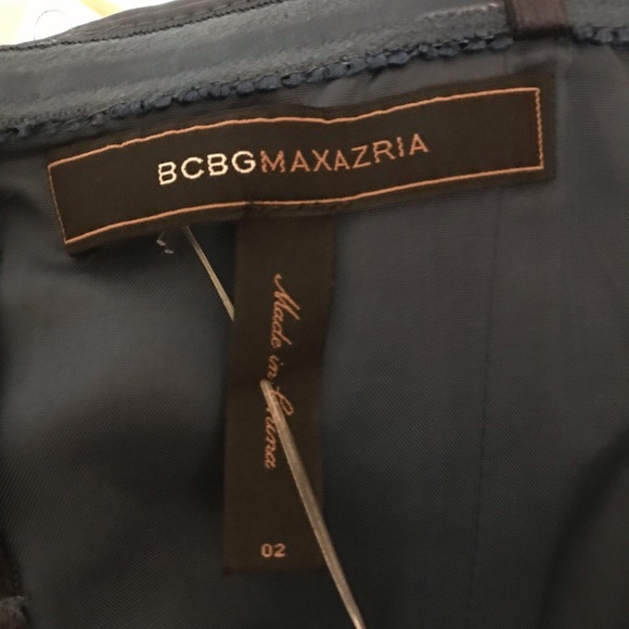 BCBGMaxAzria Strapless Blue Dress - Picture 5 of 6